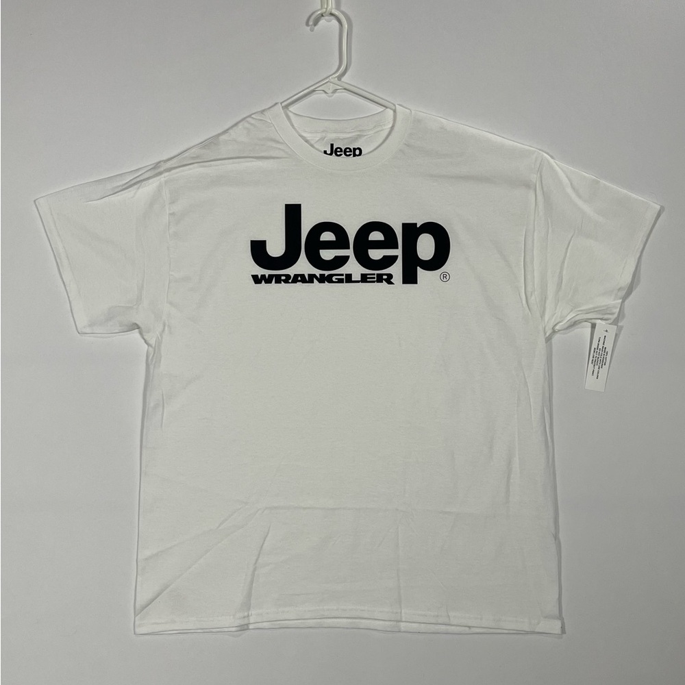 Jeep Wrangler White Tee (Brand New With Tags) Willys-Rubicon-Sarah Sport T-Shirt